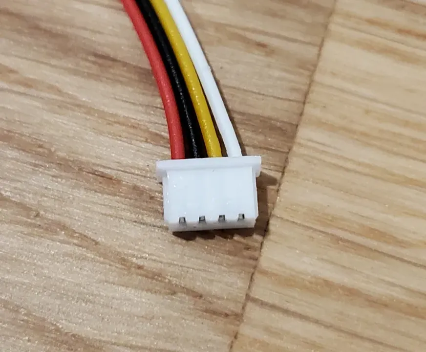 JST end of the cable